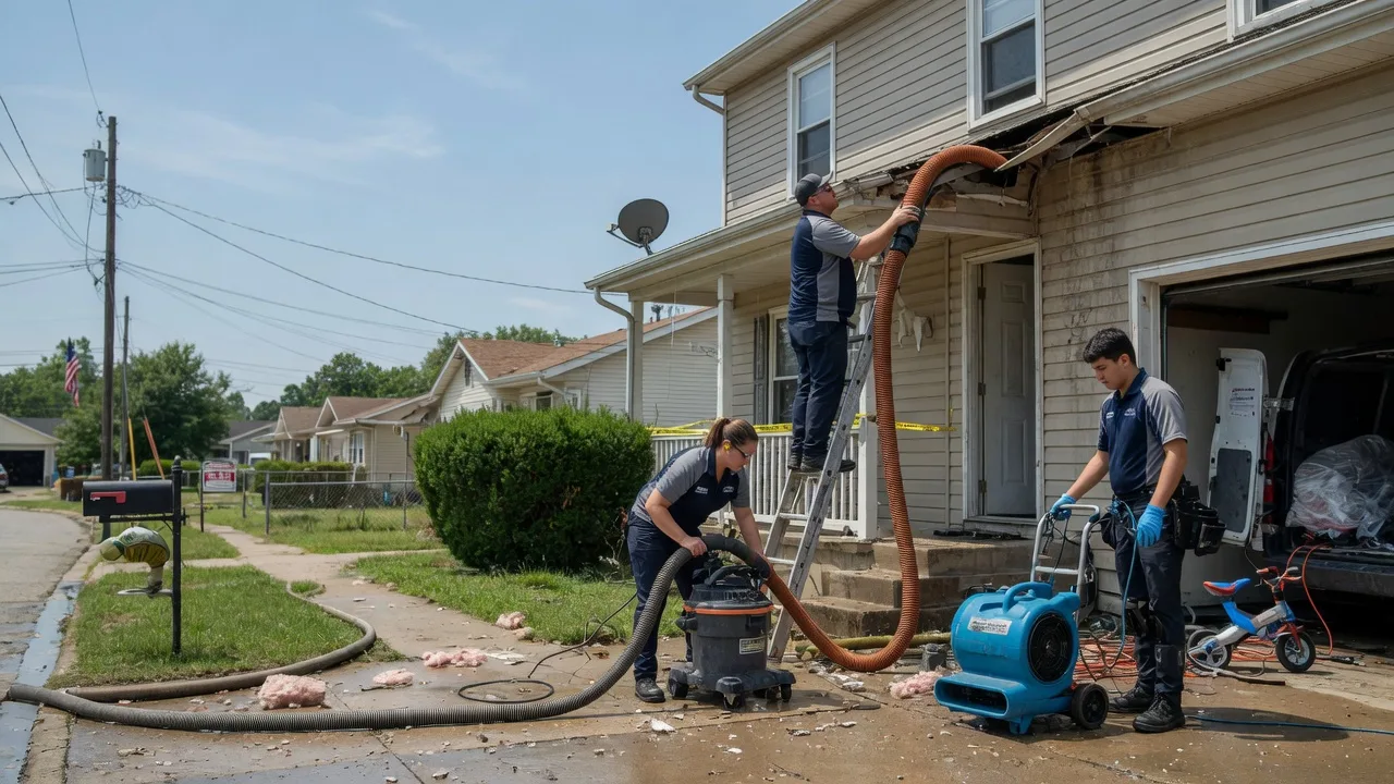 Water Damage Restoration in Villa Ridge, IL near me